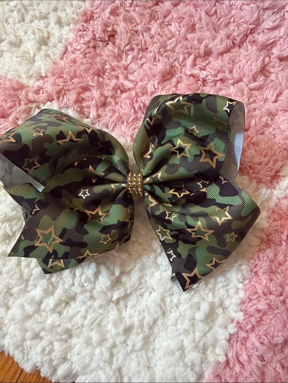 Assorted Girls' Hair Bows - Pink, Black, Green, White, Multicolor
